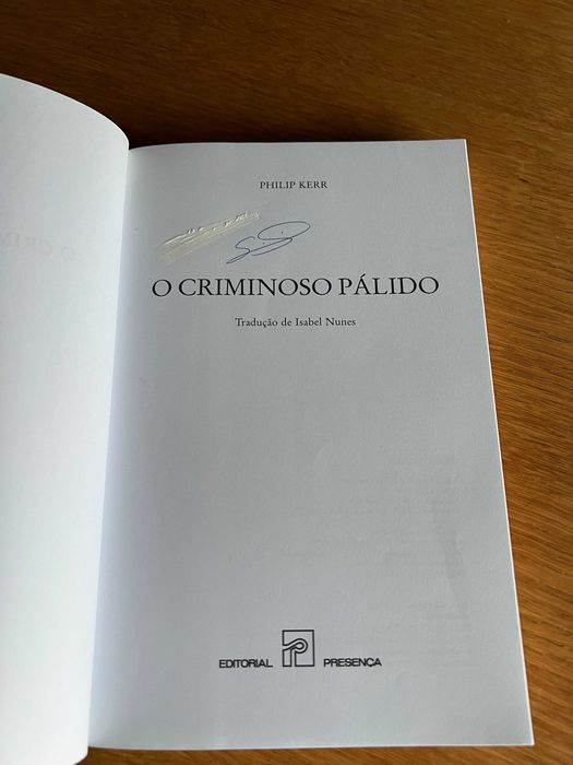O Criminoso Pálido     PHILIP KERR
