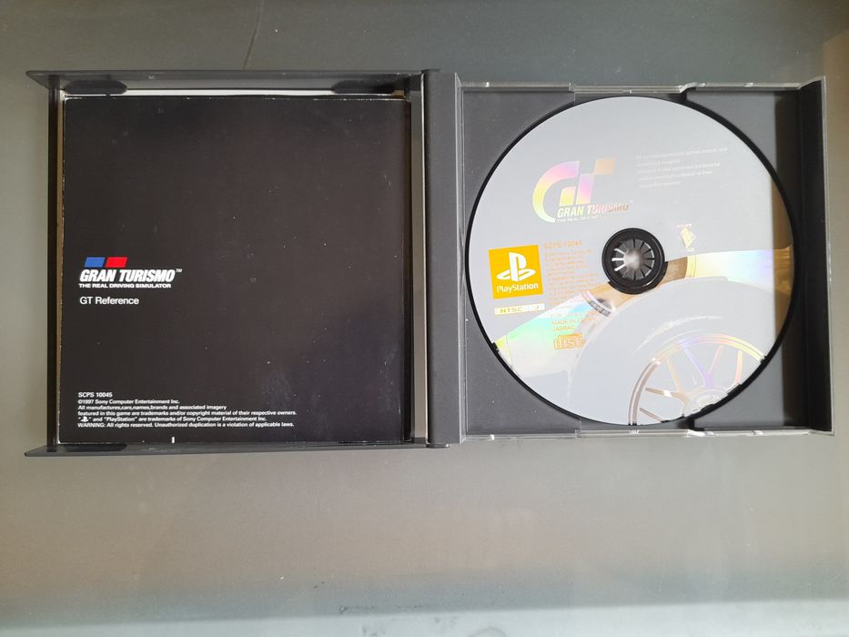 PS1 - Gran Turismo e Ridge Racer Revolutions CIBs