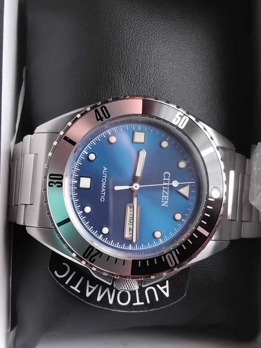 Новий Citizen Sport Automatic Blue Dial NH7530-52M оригінал