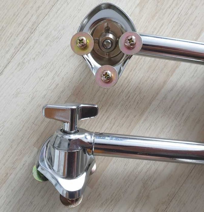 Teleskopowe nózki do centrali Mapex z kolcami perkusja