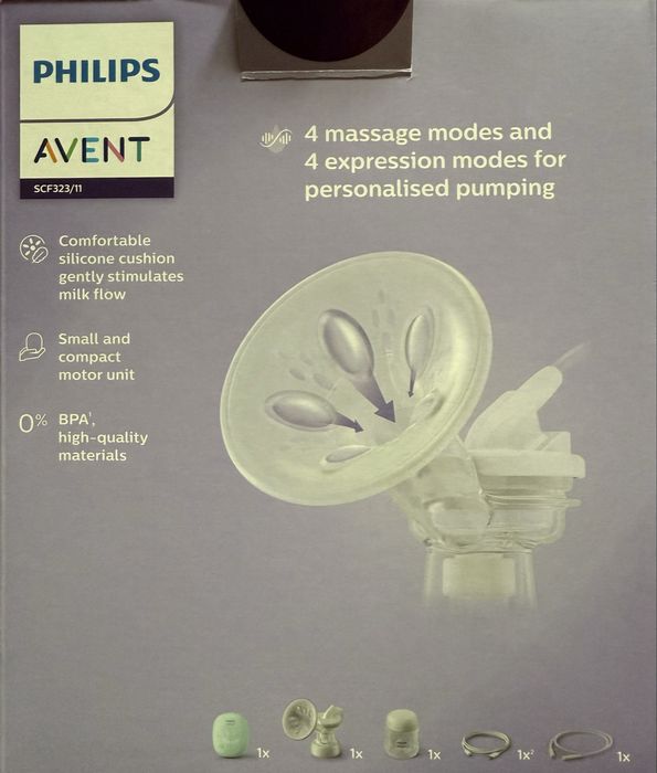 Електричний молоковідсмоктувач Philips Avent SCF323