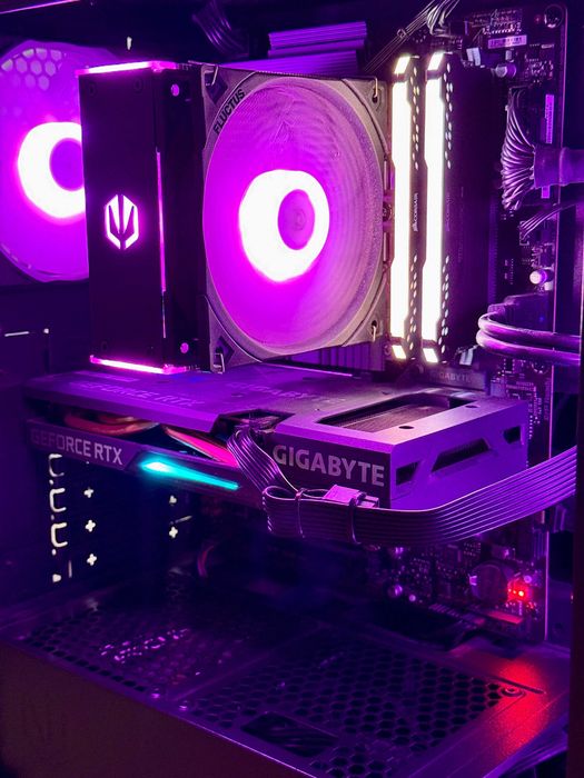 Komputer gamingowy - | Intel i5-12400F | RTX 3060 | 16gb RAM | SSD 1Tb | Win 11 |