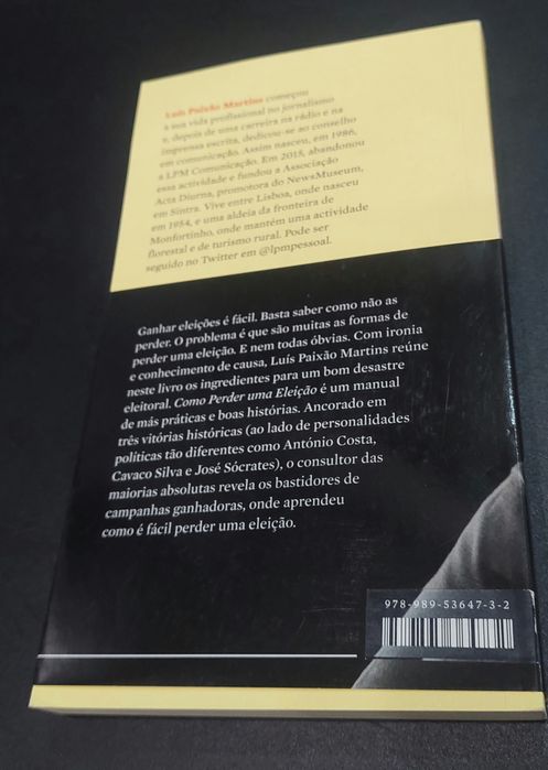 Como perder uma eleição