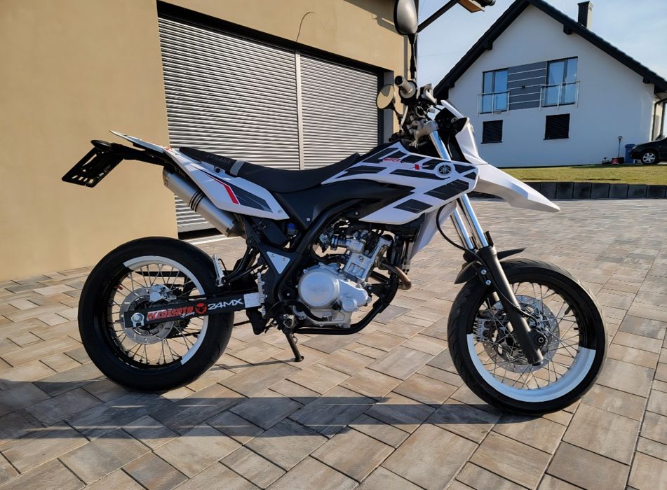 Yamaha wr 125 x, 2016 r, świetny stan, HISTORIA MOTOCYKLA