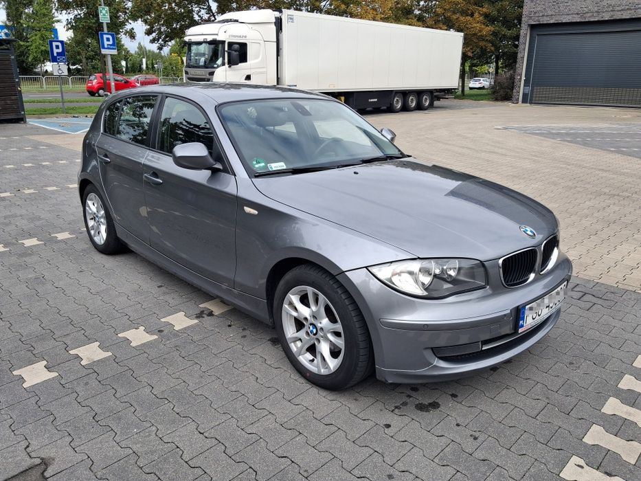 REZERWACJA DO 26.09  Śliczne BMW E87 , 2.0 D , 2010r, serwisowane, świeżo po wymianie rozrządu