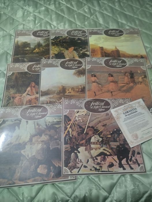Caixa Box Set 12 Vinis LPs - Festival of Light Classical Music (Reader's Digest)