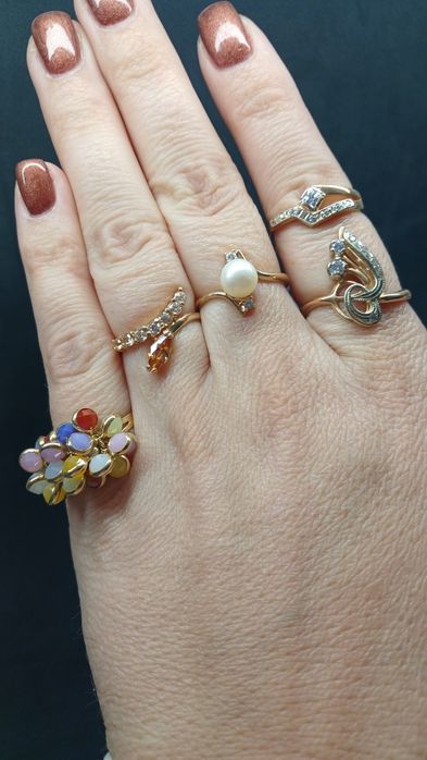 Каблучки 585 проби / кольца/перстни