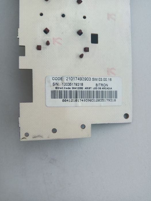 Модуль (Плата індикації) Indesit для пральної машини