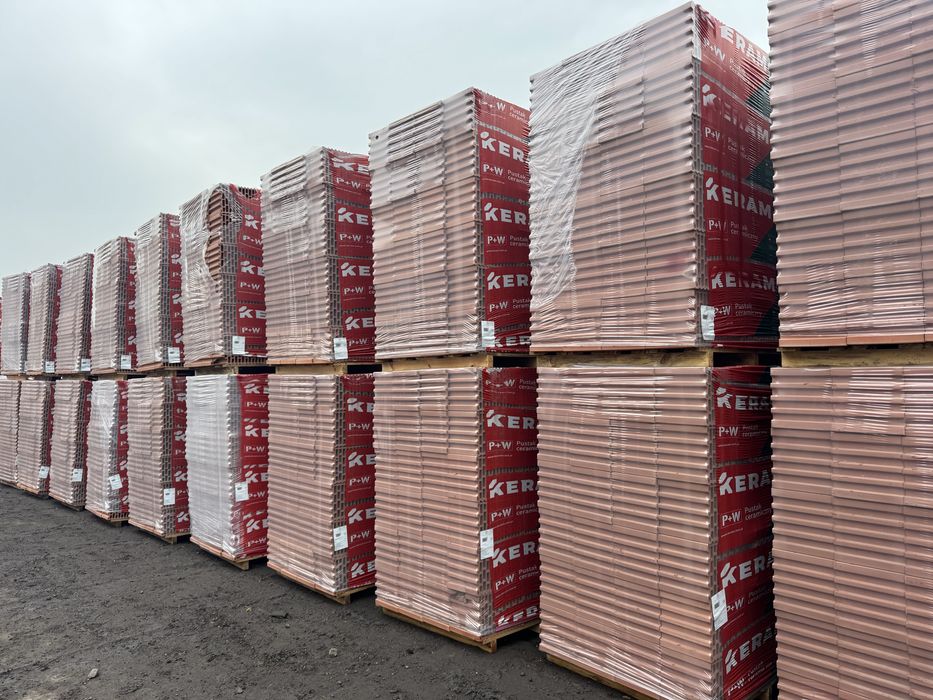 Pustak ceramiczny keram porotherm cegla beton okazja