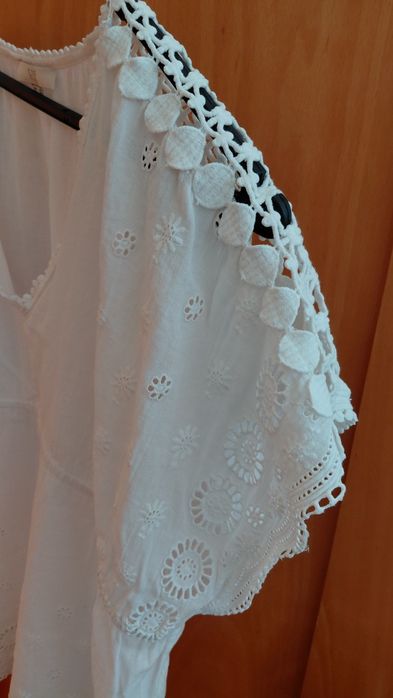 Túnica branca Tam XL
