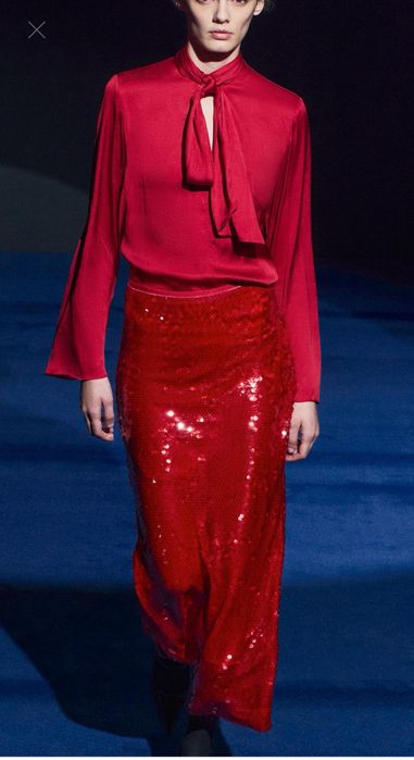 Bluzka ZARA z wiązaniem