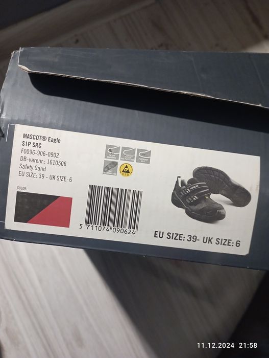 buty mascot Eagle rozm 39 wkładka 26 cm nowe