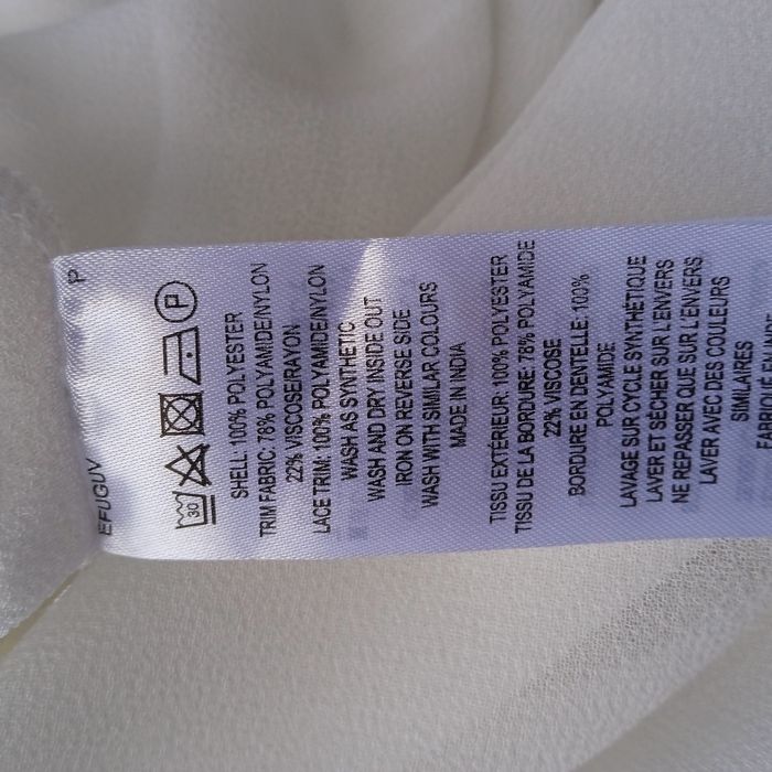 Блуза з мережива великого розміру.