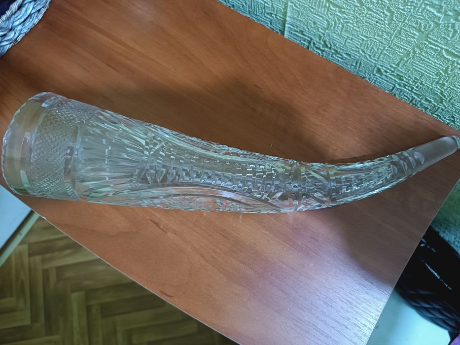 Продам хрустальний рог  СССР