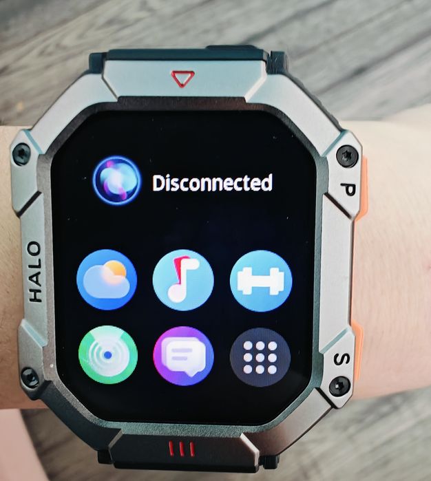 Nowy męski zegarek smartwatch wojskowy inteligentny