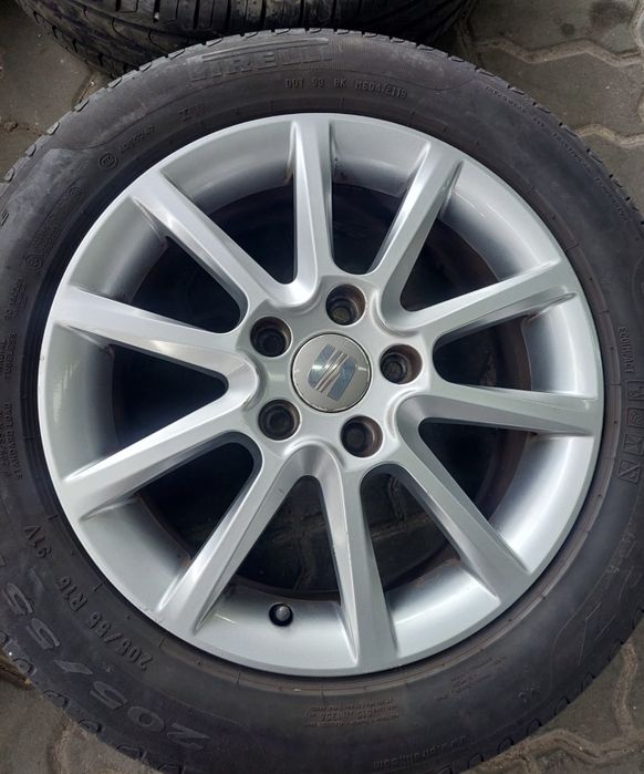 Jantes Seat R16 Com Pneus 205/55 Furação 5X112