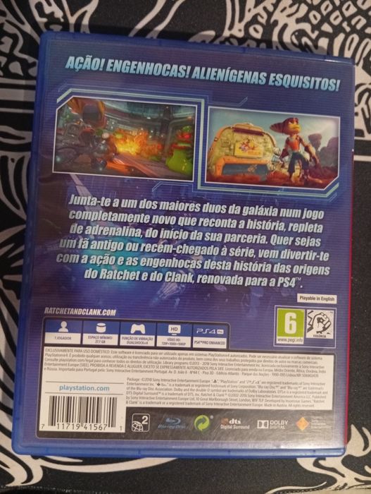 Ratchet & Clank PS4 - PlayStation Hits, praticamente novo