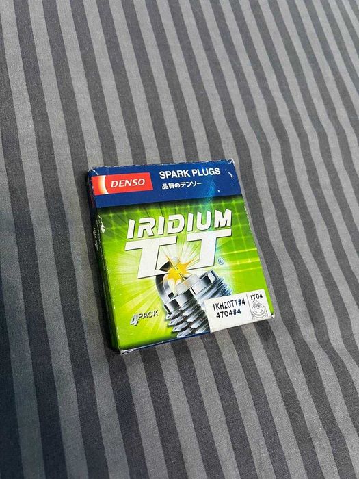 Комплект иридиевых свечей зажигания Denso Iridium TT IKH20TT (4 шт.)