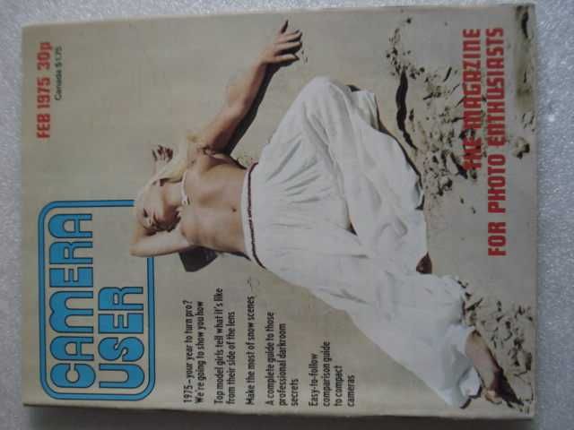 Raras Antigas Revistas film making/Camara User 1975 Amantes Fotografia