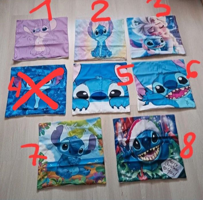 Poszewka Lilo & Stitch / 45cm x 45cm / nowa