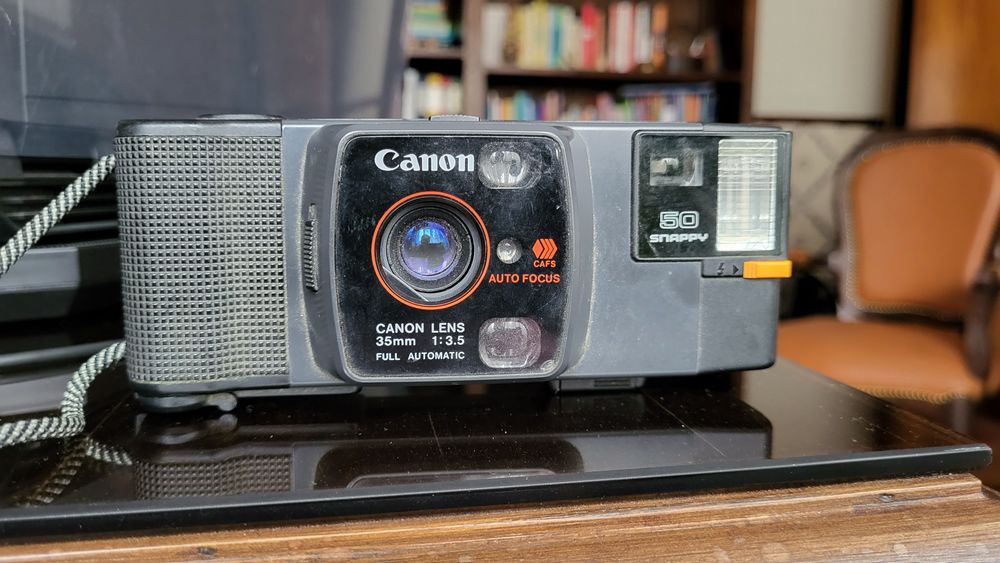 Máquina canon vintage snappy 50