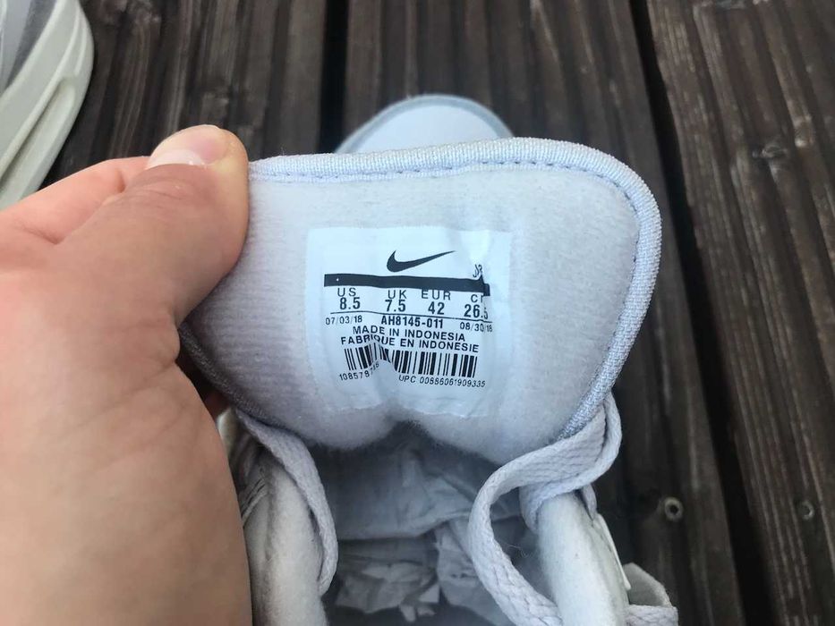 Nike Air Max 1 Vast Grey EUR 42