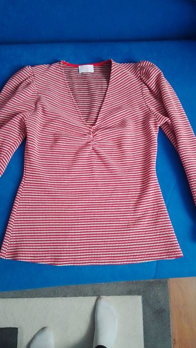 bluzczka w kropkowe paski