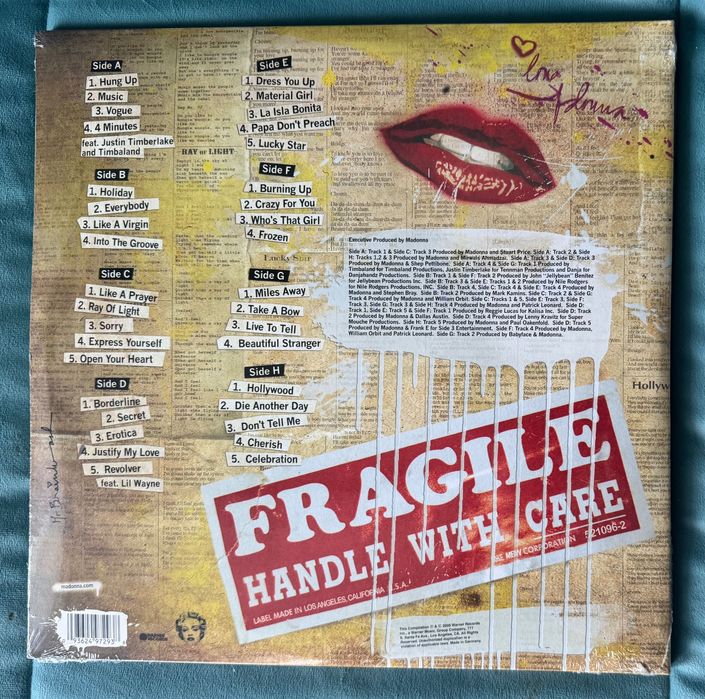 Madonna - Celebration *4  -  (4LP) + Oferta