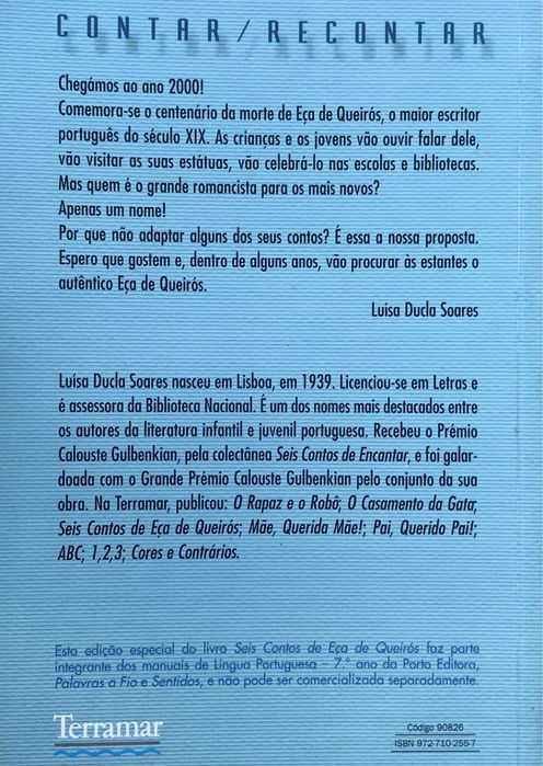 Eça de Queirós seis contos