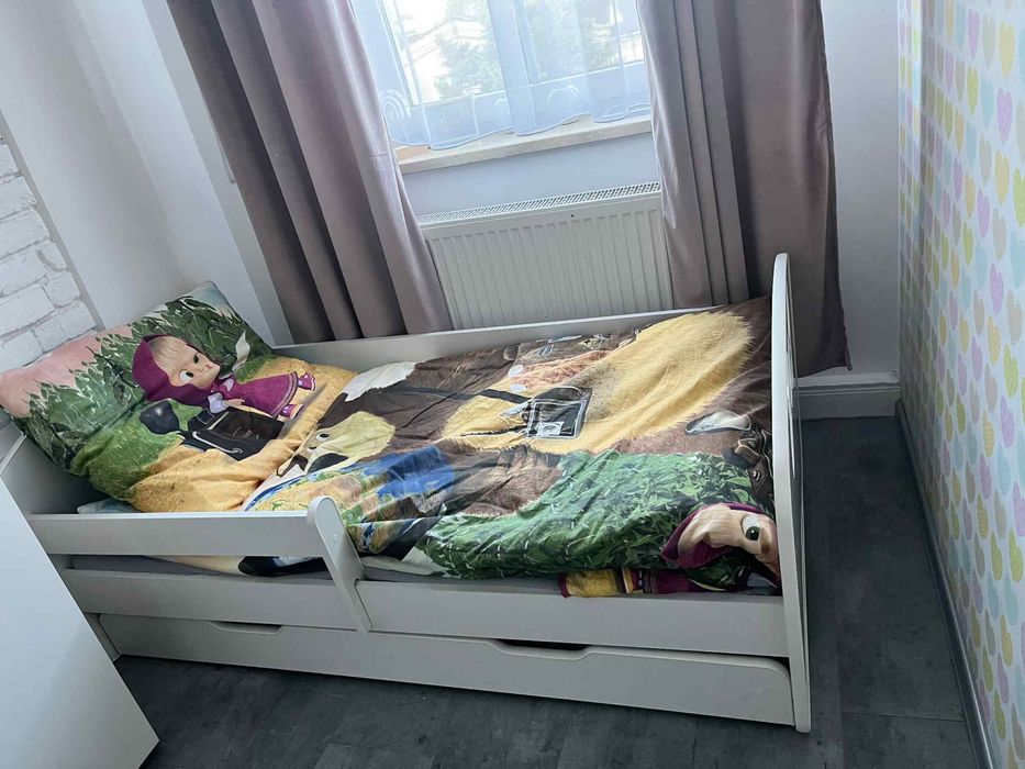 ŁÓŻKO 160/80 Z SZUFLADĄ + Materac