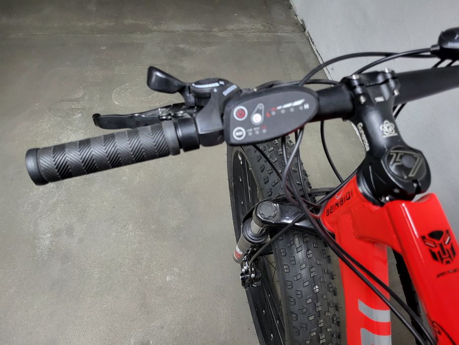 Rower elektryczny Fat Bike + dodatkowe 2 koła! Stan bdb