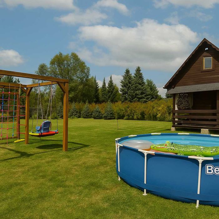 Domek nad jeziorem Piaseczno-basen jaccuzi małpi gaj !!!