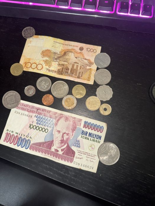 Vendo/troco moedas e notas antigas