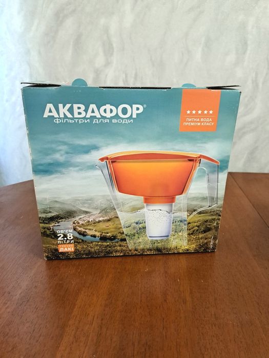 Фильтр-кувшин для воды + 4 картриджа / фильтров "Аквафор". Киев.