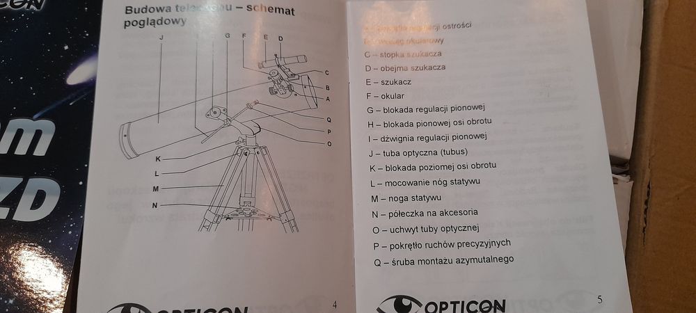 Teleskop Opticon - Horizon EX 76F900A