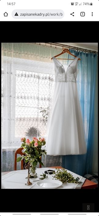 Suknia ślubna 40/L
