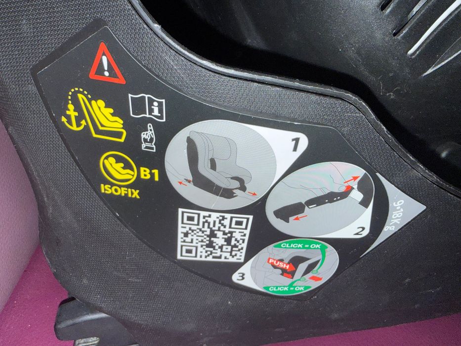 Cadeira auto isofixo