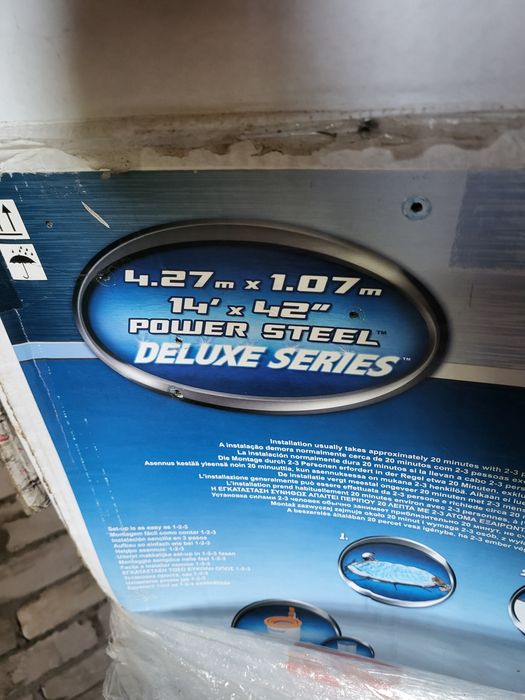 Басейн каркасний Bestway 427×107 і пісочний Фільтр Intex