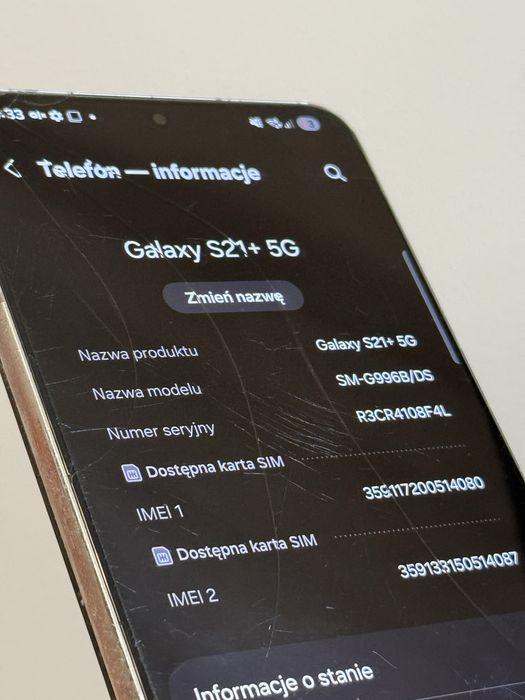 Samsung S21 Plus 8/256