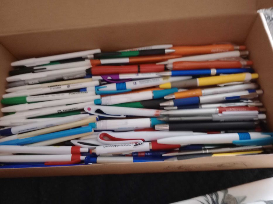 Lote esferográficas de coleção - total 200 Unidades