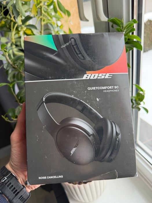 Słuchawki Bose QuietComfort SC Nauszne bezprzewodowe Czarne TOMI-TECH