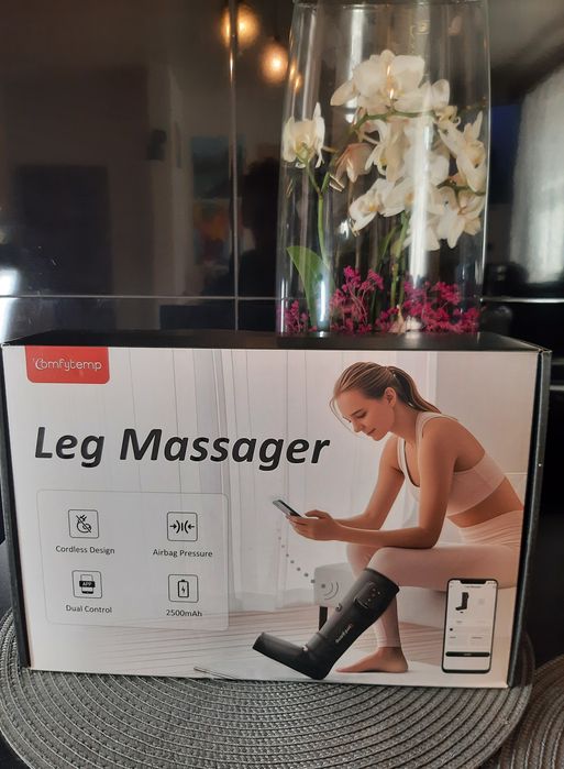bezprzewodowy masażer do nóg marki Comfytemp.