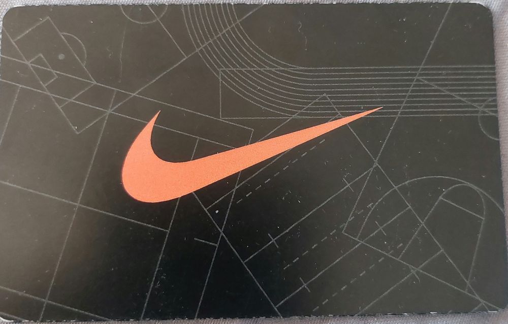 Nike, karta podarunkowa
