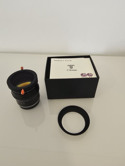 TtArtisan 50mm f1.2 mais filtro kf cpl nd