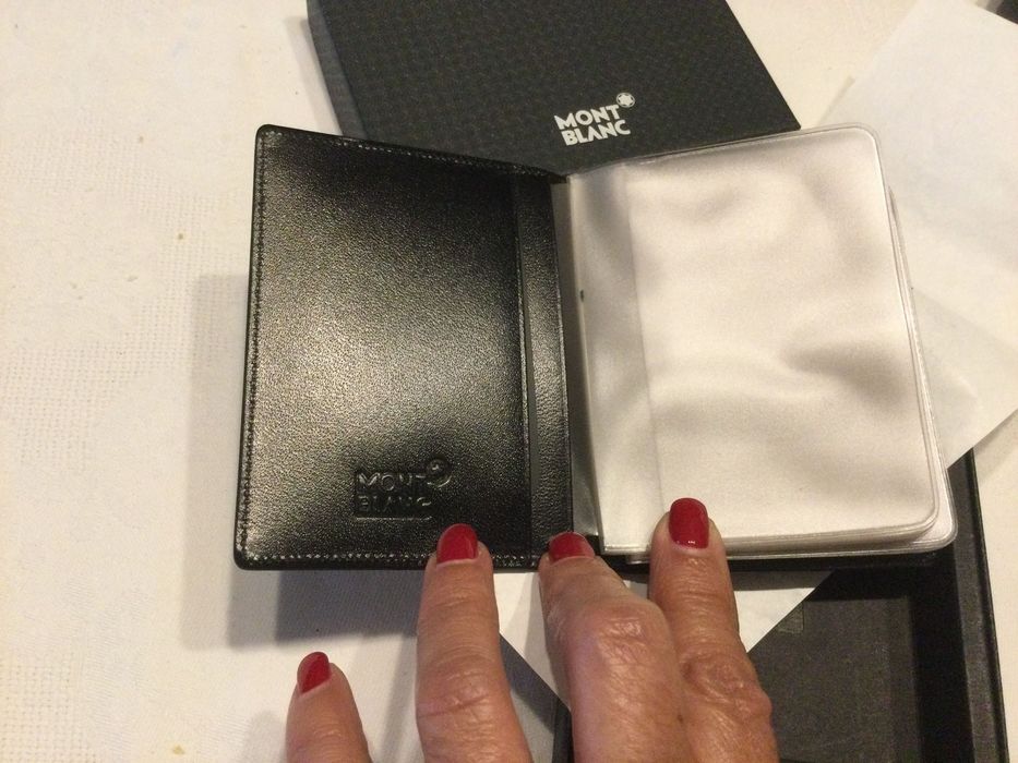 Montblanc porta cartões