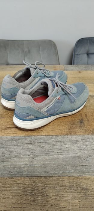 Buty sneakersy męskie skórzane Joya Tony II light blue rozmiar 42