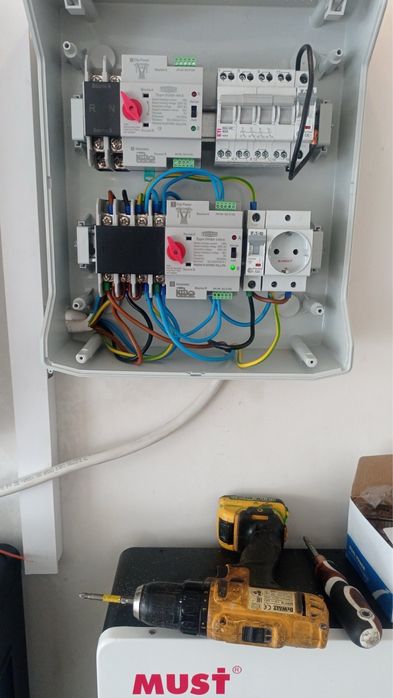 Встановлення інверторів, АКБ та АВР під ключ