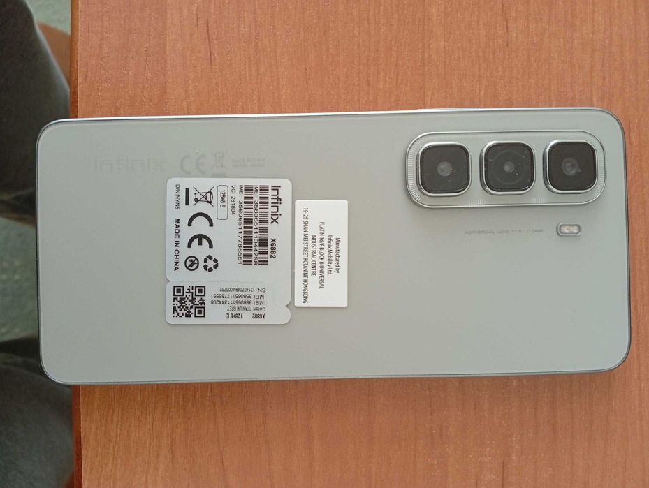 INFINIX Hot 50 8/128GB 6.78" 120Hz Szary Gwarancja