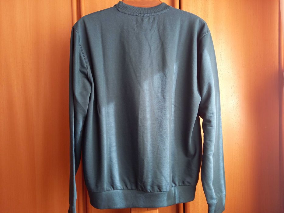 (NOVO, PORTES GRÁTIS) Sweatshirt Estampada "City League" em Verde Seco