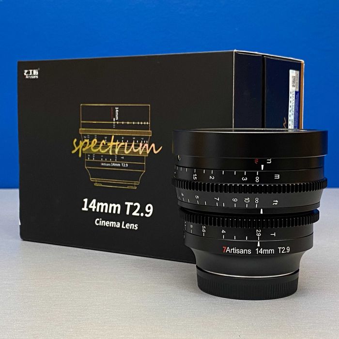 7Artisans 14mm T2.9 Spectrum Prime Cine (Sony FE) - NOVA